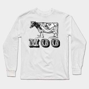 Moo Cow Long Sleeve T-Shirt